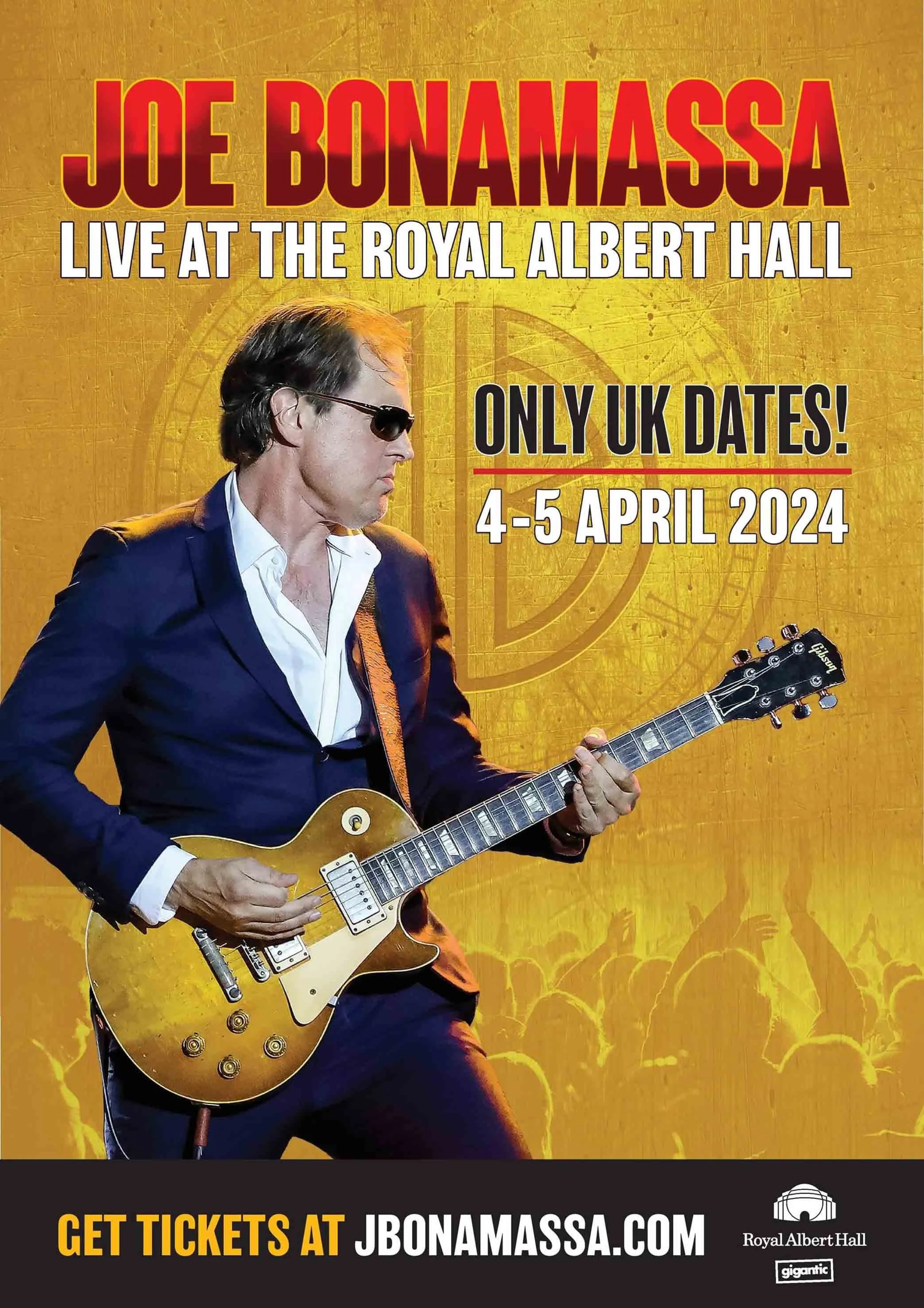 Joe Bonamassa to perform two shows at the Royal Albert Hall